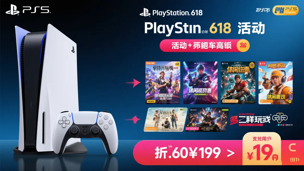 PlayStation 618狂欢优惠来袭！5月23日预售火热开启